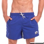 Taddlee Men Swimwear Swimsuits Swim Beach Board Surf Shorts Quick Drying Trunks Blue B07DLQ3K1S